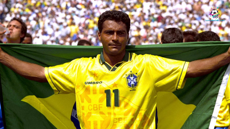 Romário là huyền thoại vòng cấm của Brazil