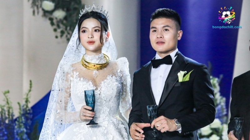 Chuyện tình ngọt ngào của Chu Thanh Huyền và Quang Hải 