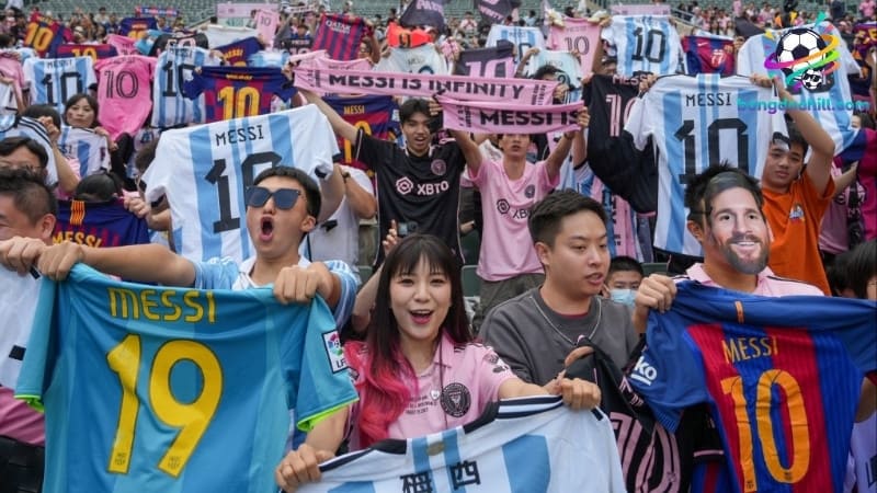 Cộng đồng fan Messi cực kỳ đông đảo trên toàn thế giới